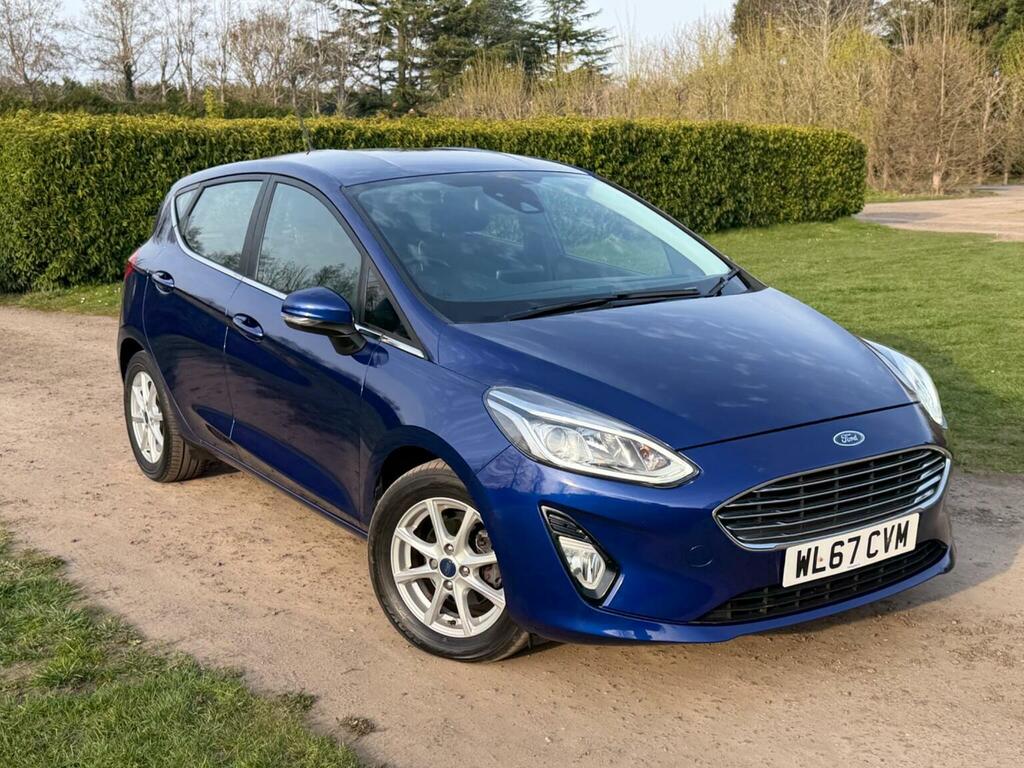 Ford Fiesta Hatchback 1.0T Ecoboost Zetec Euro 6 Ss WL67CVM Blue #3