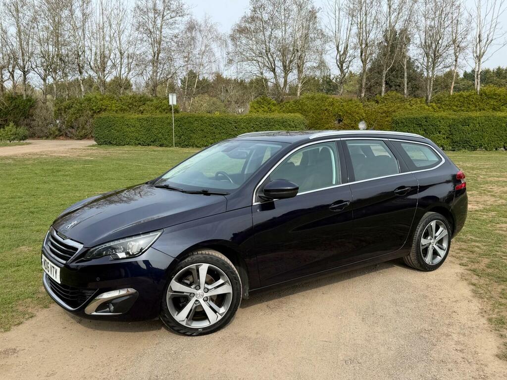 Peugeot 308 SW Estate 1.2 Puretech Allure Eat Euro 6 Ss 2 Blue