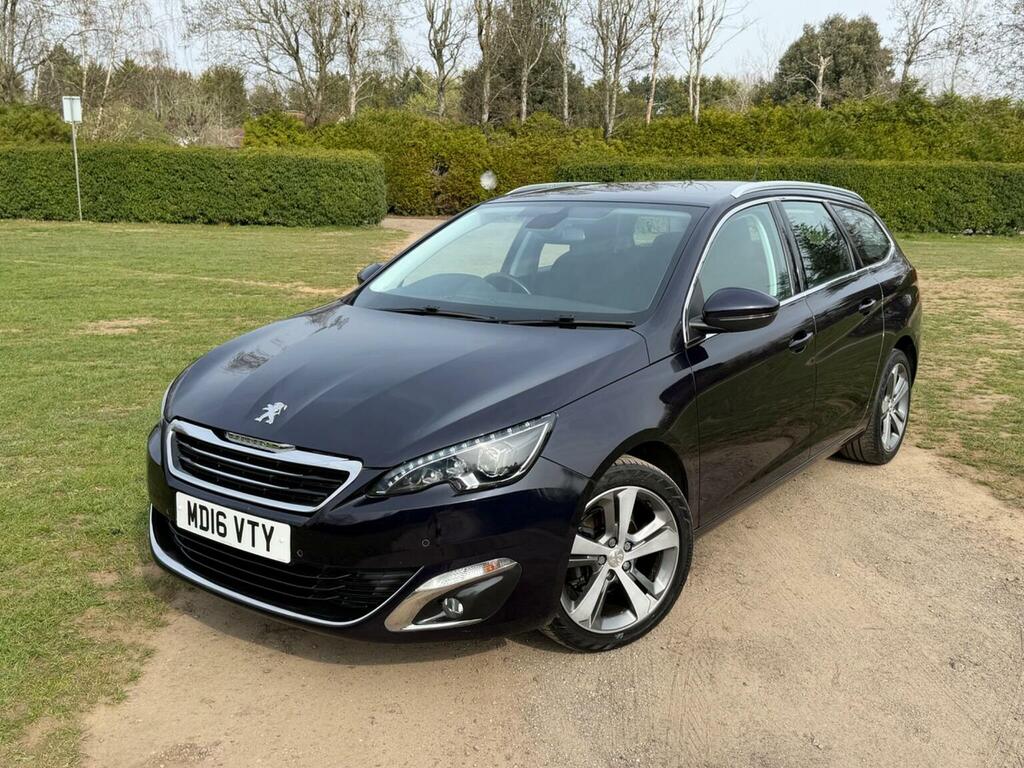 Peugeot 308 SW Estate 1.2 Puretech Allure Eat Euro 6 Ss 2 Blue #3