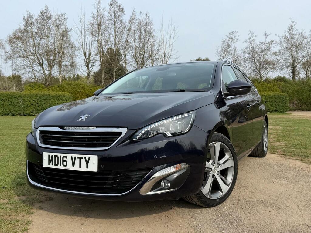 Peugeot 308 SW Estate 1.2 Puretech Allure Eat Euro 6 Ss 2 Blue #5