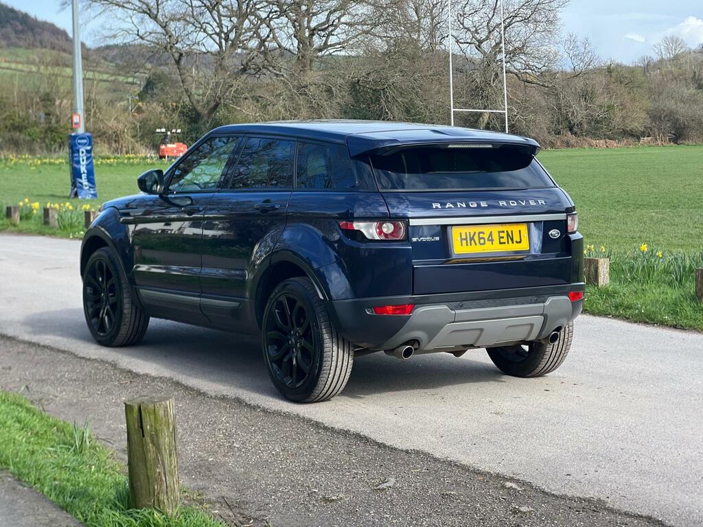 Land Rover Range Rover Evoque Pure Tech Sd4 HK64ENJ Blue #4