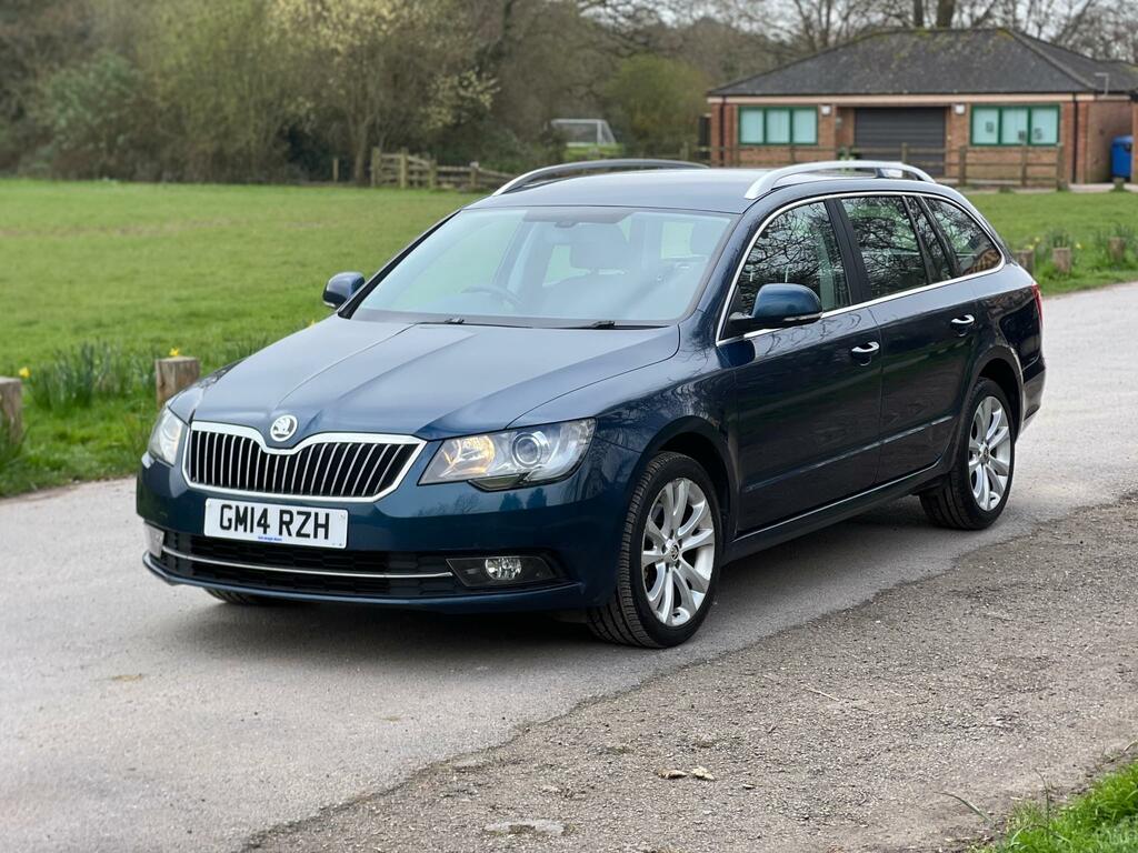 Skoda Superb Se Tdi Cr GM14RZH Blue #3