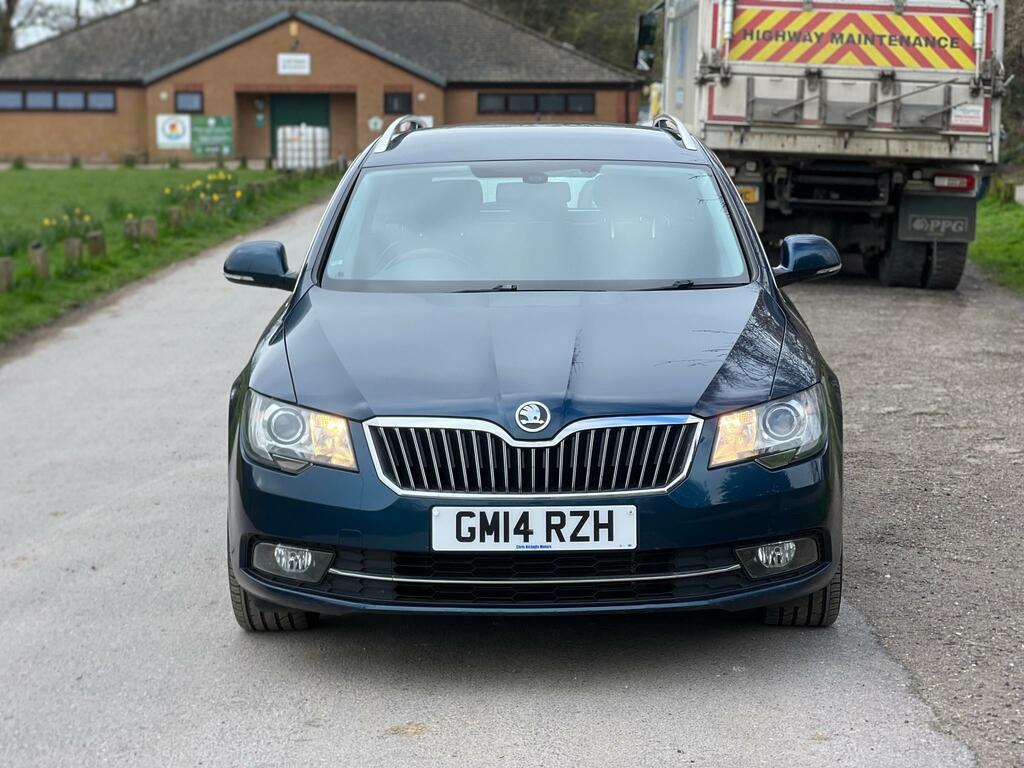Skoda Superb Se Tdi Cr GM14RZH Blue #2