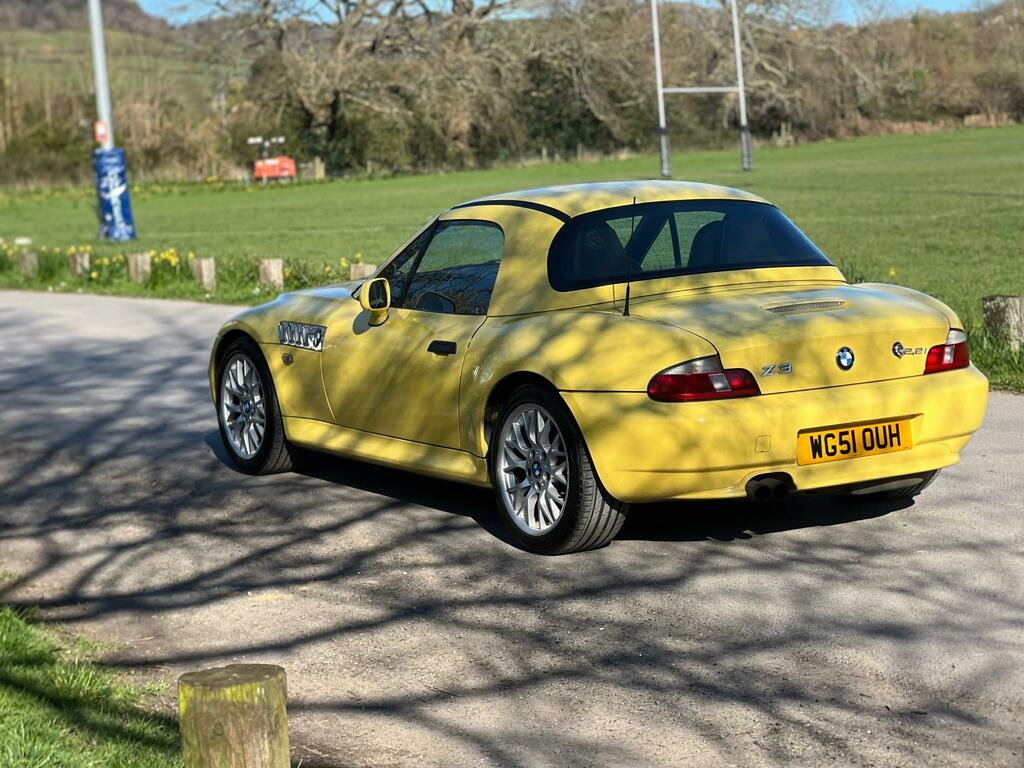 BMW Z3 Sport Roadster Yellow #4
