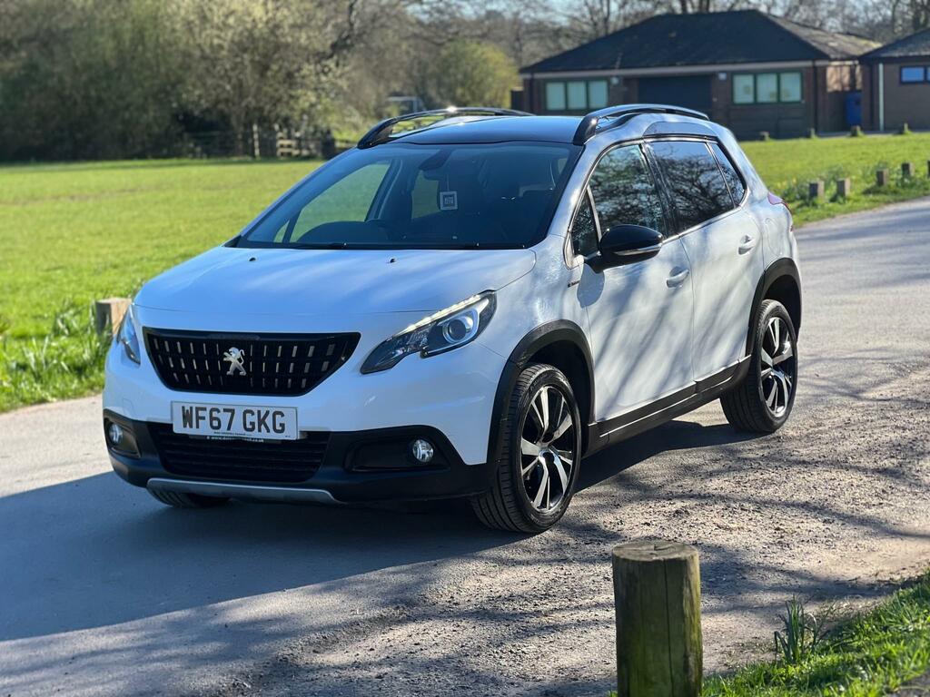 Peugeot 2008 Gt Line Blue Hdi WF67GKG White #3