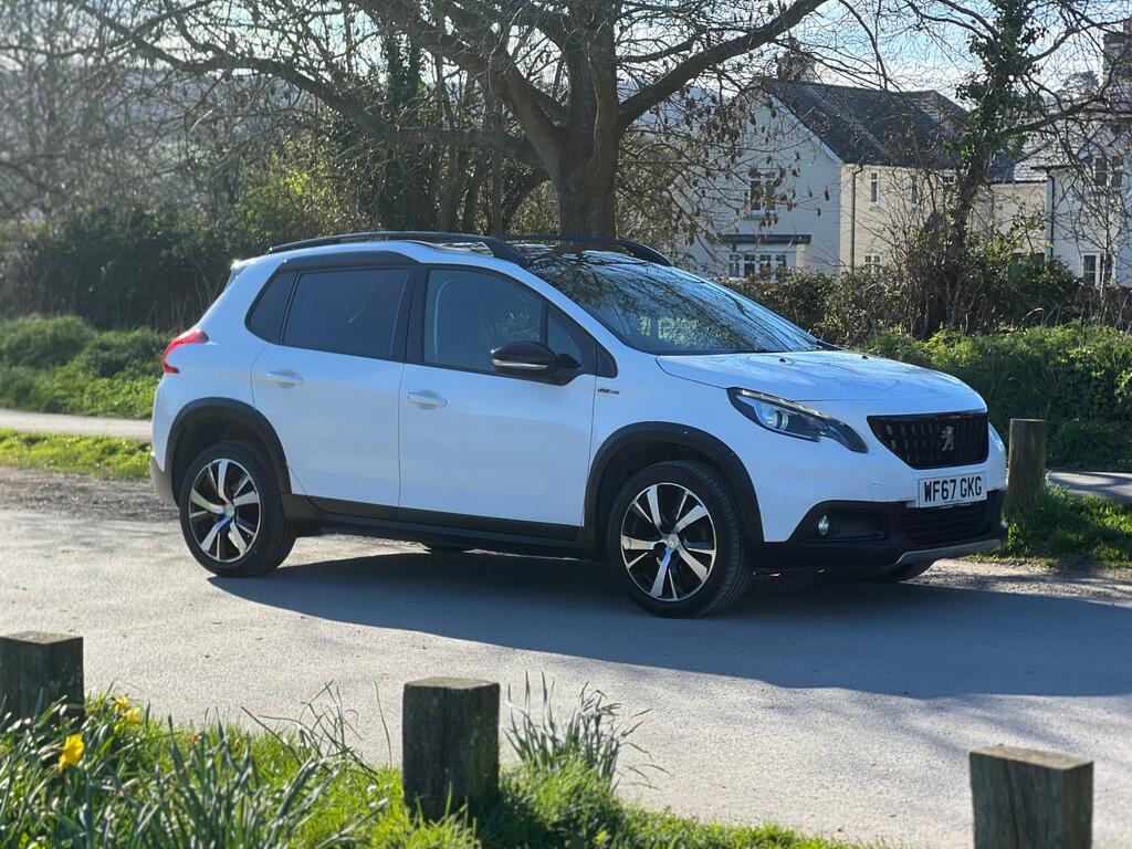 Peugeot 2008 Gt Line Blue Hdi White