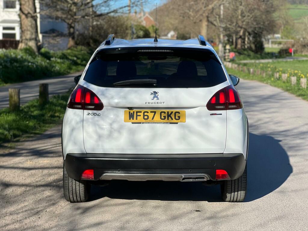 Peugeot 2008 Gt Line Blue Hdi WF67GKG White #5