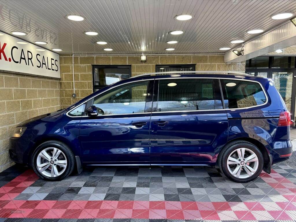 Seat Alhambra 2.0 Tdi Xcellence Ez 177 Dsg Blue #5