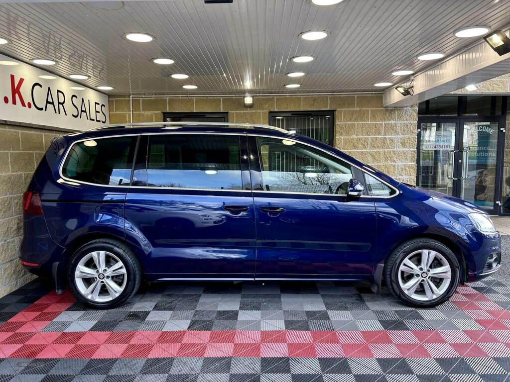 Seat Alhambra 2.0 Tdi Xcellence Ez 177 Dsg Blue #2