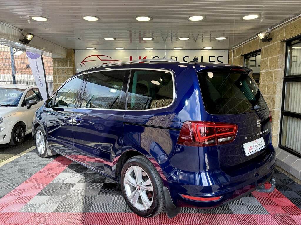 Seat Alhambra 2.0 Tdi Xcellence Ez 177 Dsg Blue #4