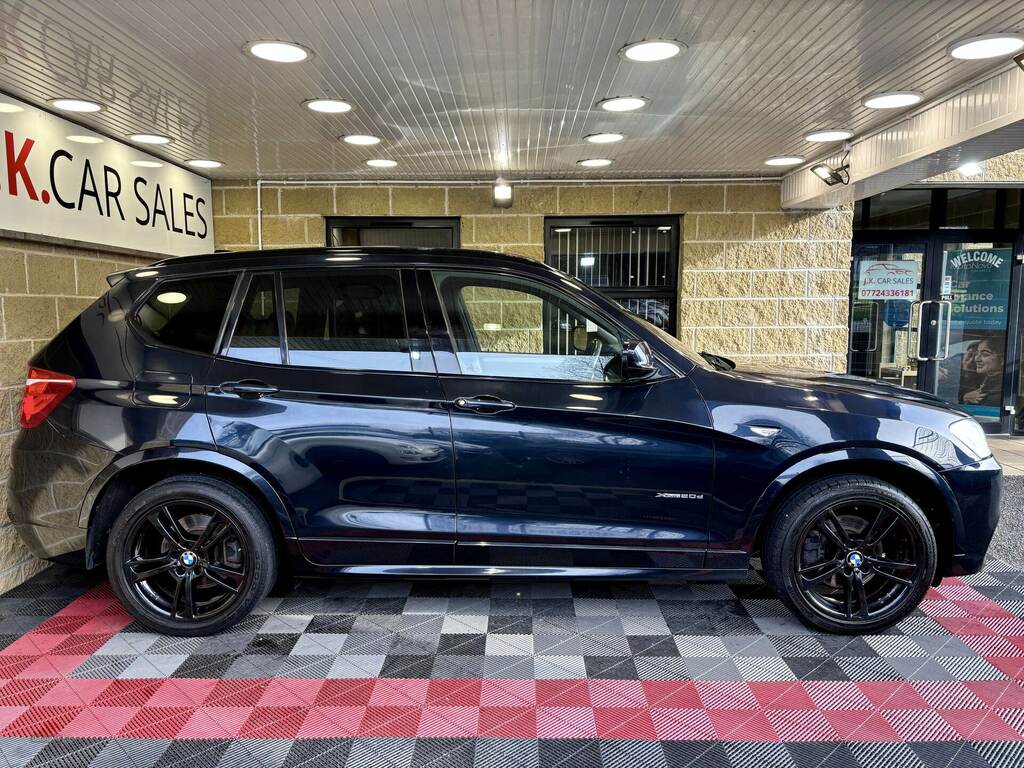 BMW X3 Xdrive20d M Sport Step TNZ9290 Black #3