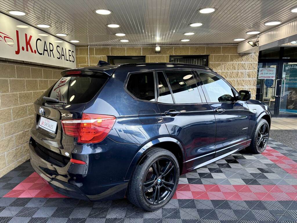 BMW X3 Xdrive20d M Sport Step TNZ9290 Black #2