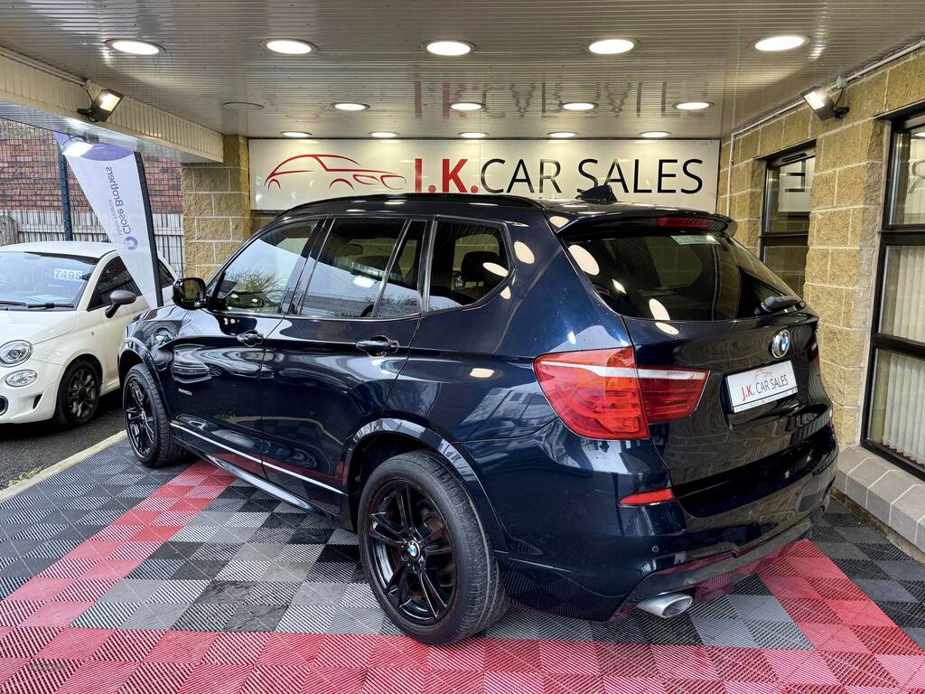 BMW X3 Xdrive20d M Sport Step TNZ9290 Black #5