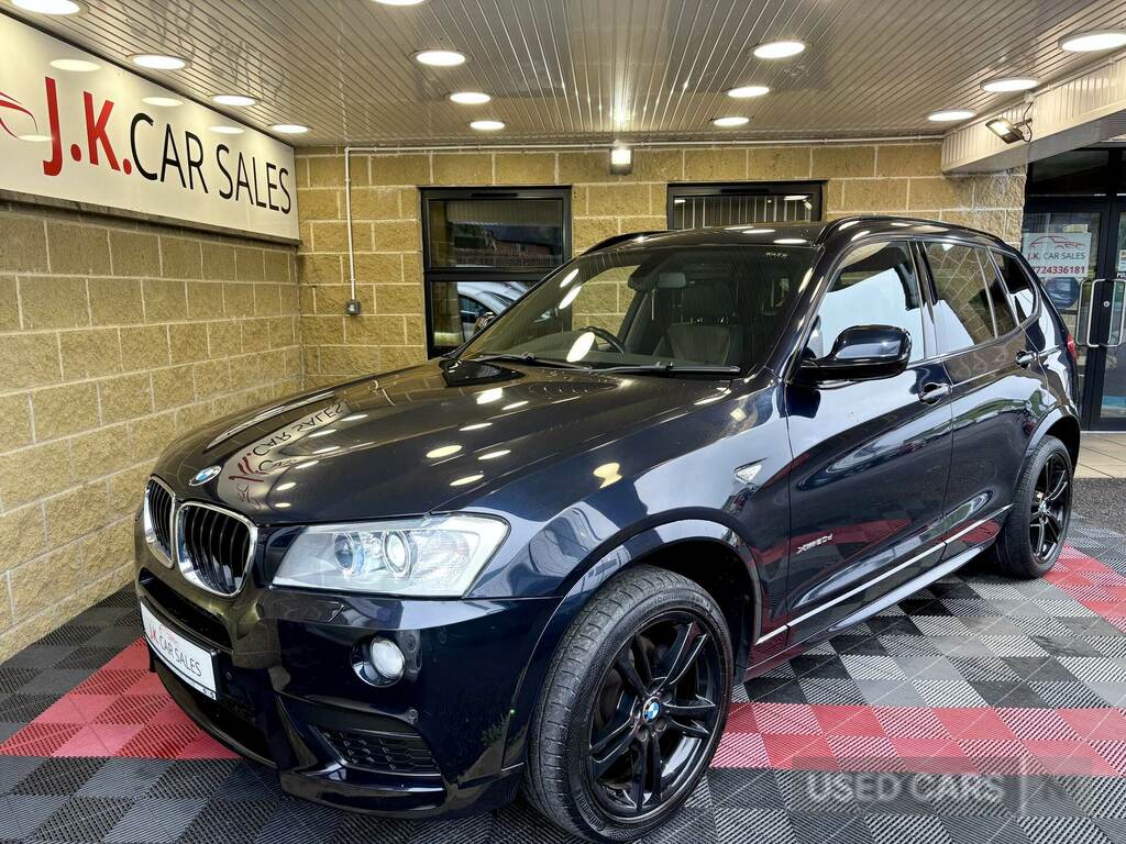 BMW X3 Xdrive20d M Sport Step TNZ9290 Black #4
