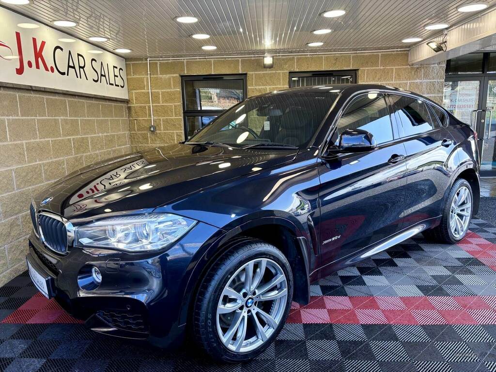 BMW X6 Xdrive30d M Sport Step BYZ2966 Black #4