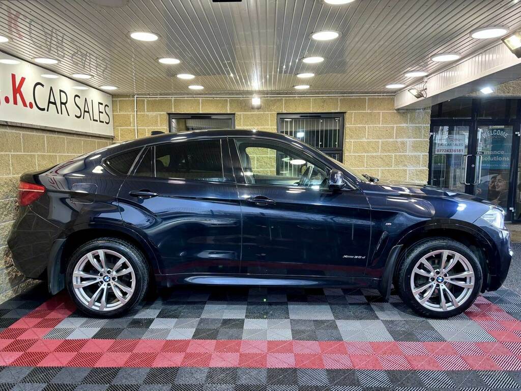 BMW X6 Xdrive30d M Sport Step BYZ2966 Black #3