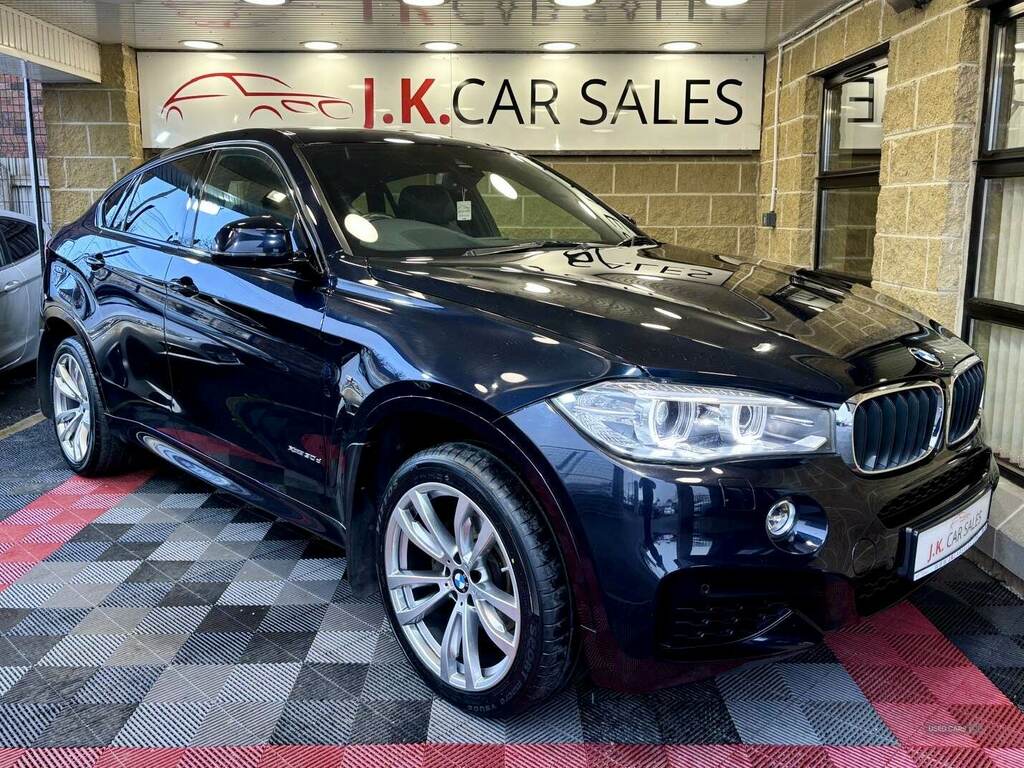 BMW X6 Xdrive30d M Sport Step Black