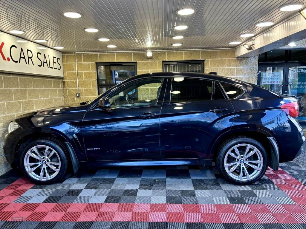 BMW X6 Xdrive30d M Sport Step BYZ2966 Black #5