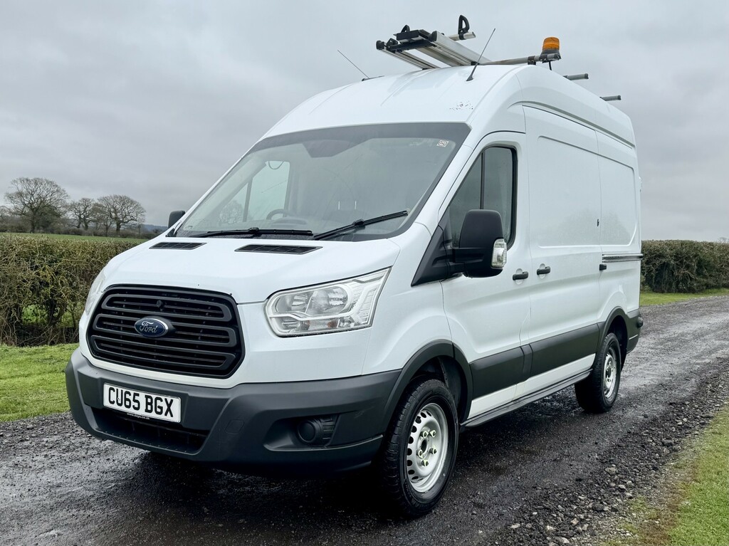 Ford Transit Custom 2.2 Tdci 350 L2 H3 Mwb Workshop Service Van 201 CU65BGX White #3