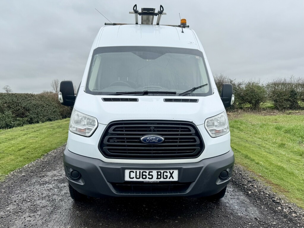 Ford Transit Custom 2.2 Tdci 350 L2 H3 Mwb Workshop Service Van 201 CU65BGX White #2