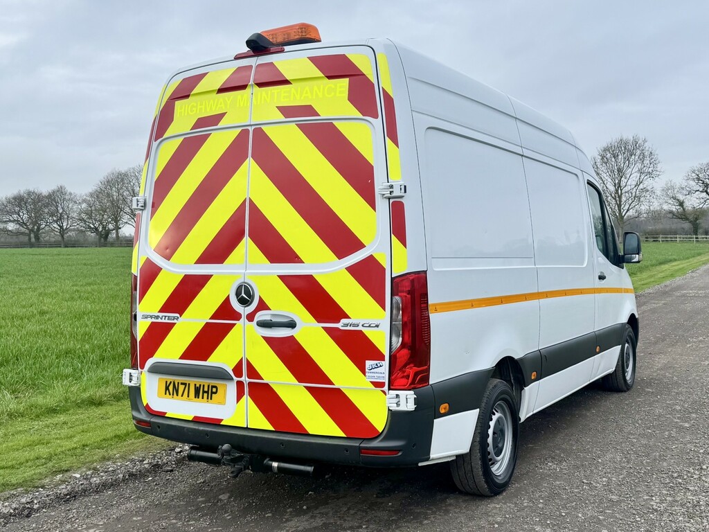 Mercedes-Benz Sprinter 2.0 315 Cdi Progressive 2021 KN71WHP White #5
