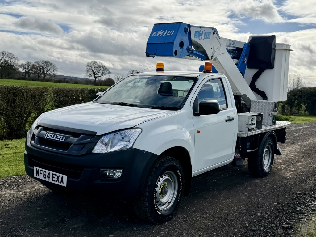 Isuzu D-Max 2.5 Td Cpl 4X4 Cherry Picker Access Platform 20 White #2