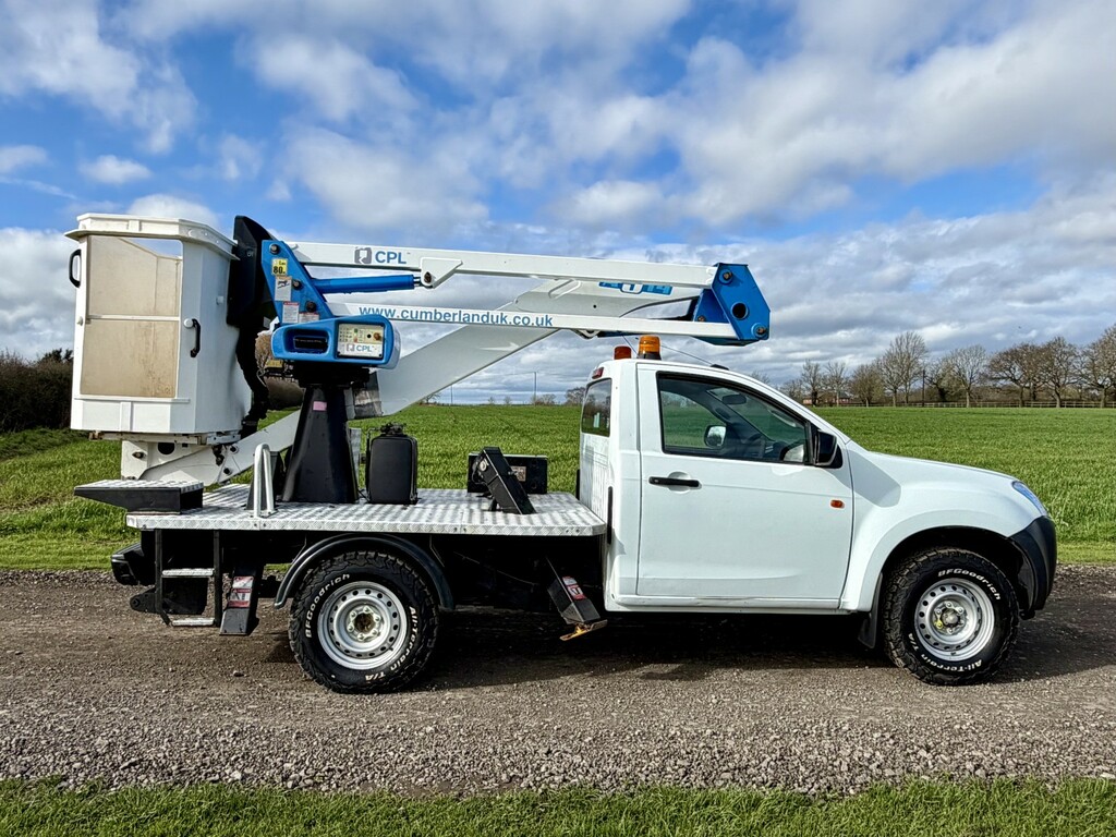 Isuzu D-Max 2.5 Td Cpl 4X4 Cherry Picker Access Platform 20 White #5