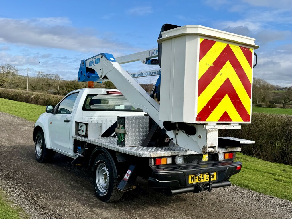 Isuzu D-Max 2.5 Td Cpl 4X4 Cherry Picker Access Platform 20 White #3