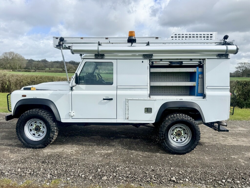 Land Rover Defender 110 2.2 Tdci Utility Spec 2014 WF64NMO White #5