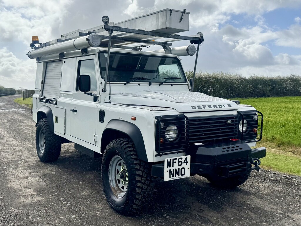 Land Rover Defender 110 2.2 Tdci Utility Spec 2014 White