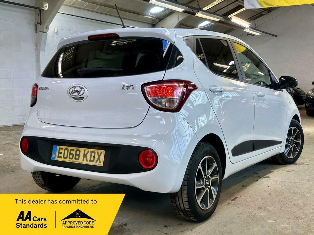 Hyundai I10 Hatchback 1.0 Go Se Euro 6 201868 EO68KDX White #3