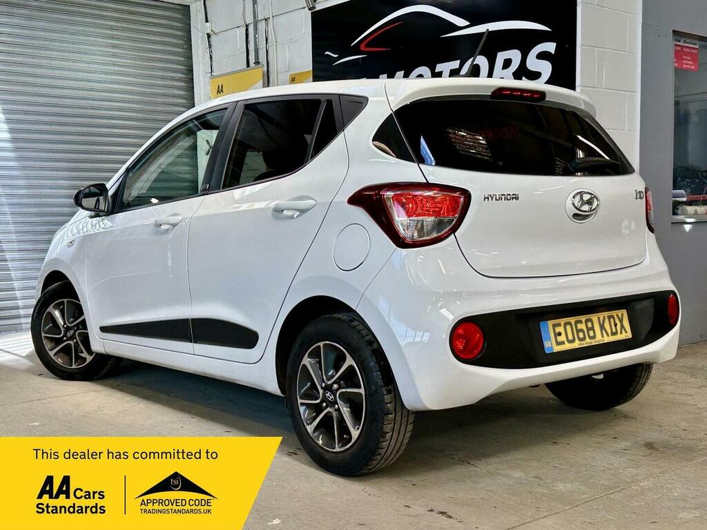 Hyundai I10 Hatchback 1.0 Go Se Euro 6 201868 EO68KDX White #4