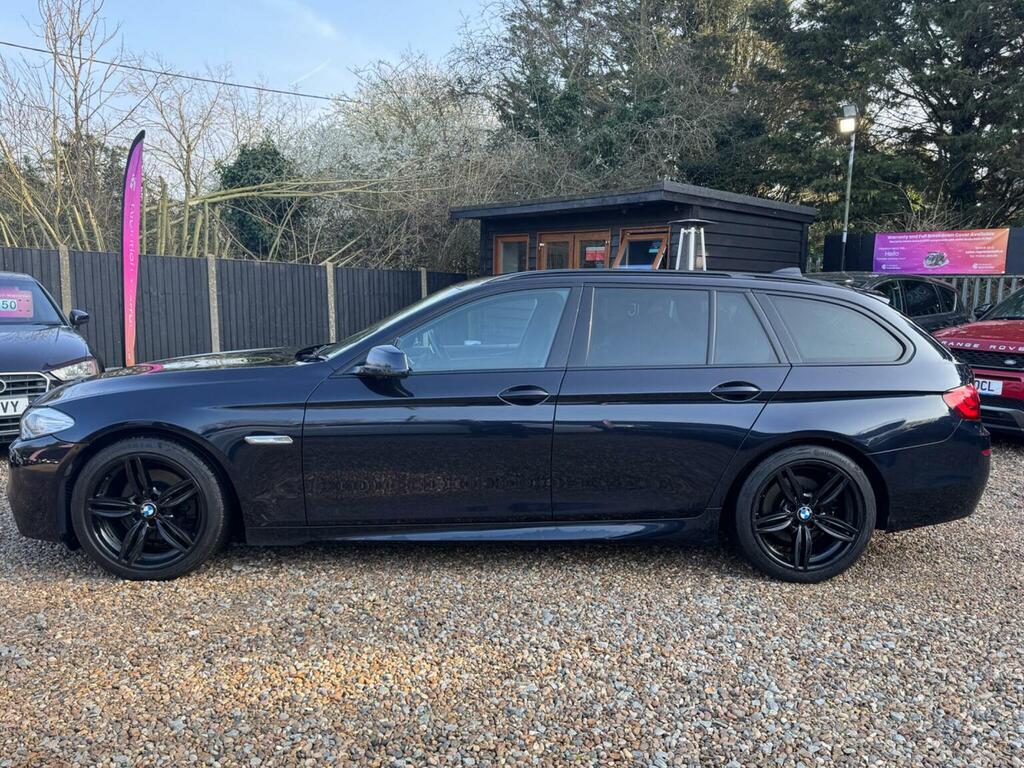 BMW 5 Series Estate 2.0 520D M Sport Touring Euro 5 Ss YB62FKM Black #6