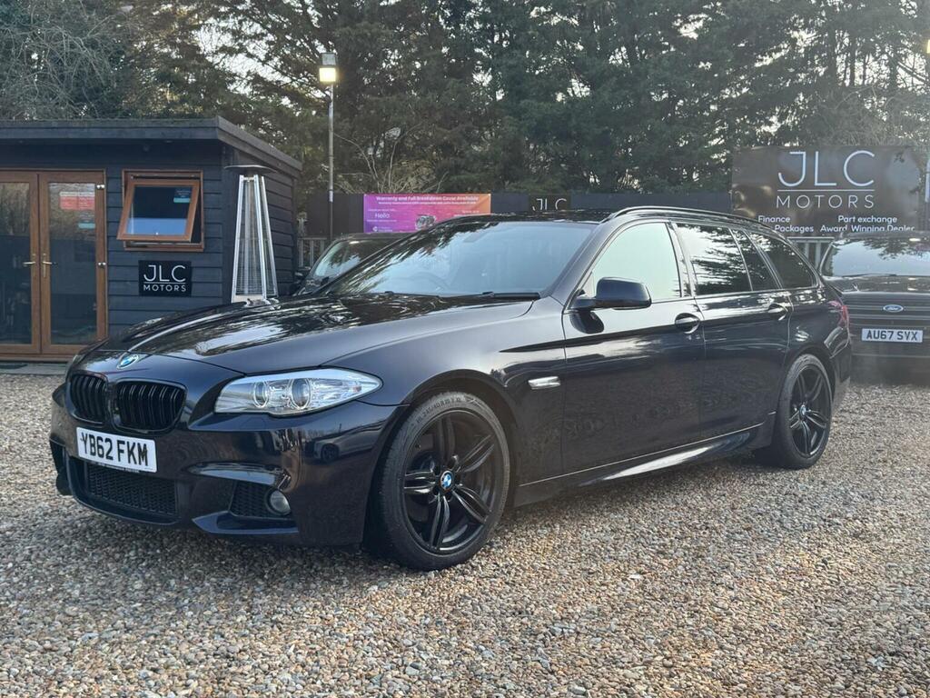 BMW 5 Series Estate 2.0 520D M Sport Touring Euro 5 Ss YB62FKM Black #5