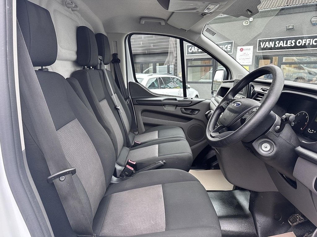 Ford Transit Custom 280 Ecoblue Leader L1h1 Euro 6 2023 U2506 Ulez HG72KWE White #2