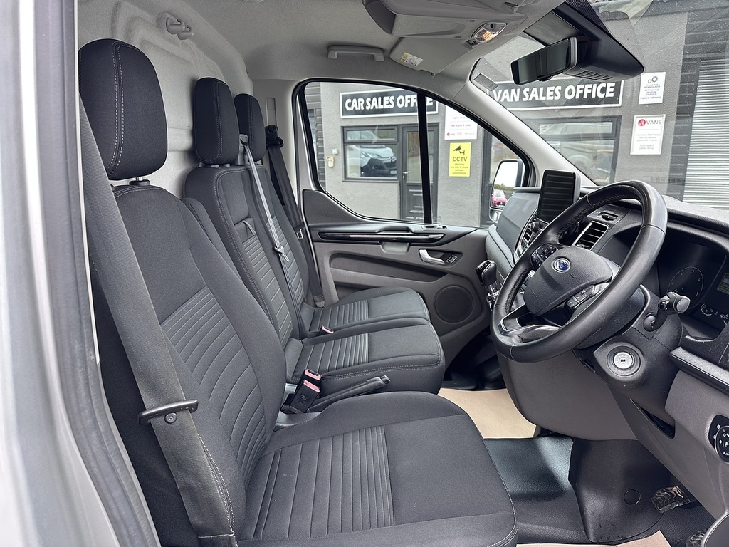 Ford Transit Custom 300 Ecoblue Limited L1h1 Euro 6 130Ps 2023 U2532 YR23GRX Silver #2