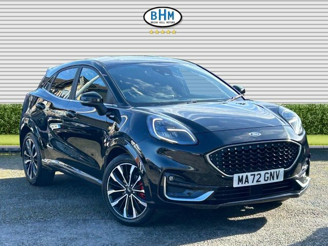 Ford Puma 2022 1.0T Ecoboost Mhev St-line Vignale Suv Pe Black