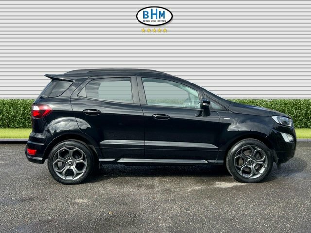 Ford Ecosport 2022 1.0T Ecoboost Gpf St-line Suv Manu BT72KCN Black #2