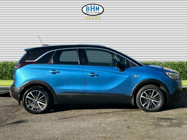 Vauxhall Crossland X 2018 1.2 Turbo Gpf Elite Nav Suv DG18THU Blue #2