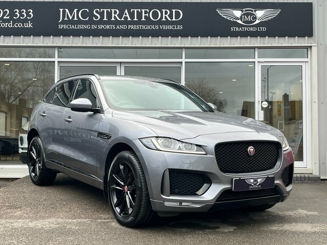 Jaguar F-Pace 2020 2.0 D180 Chequered Flag Suv A Grey