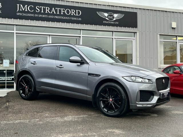 Jaguar F-Pace 2020 2.0 D180 Chequered Flag Suv A DK70WXB Grey #2