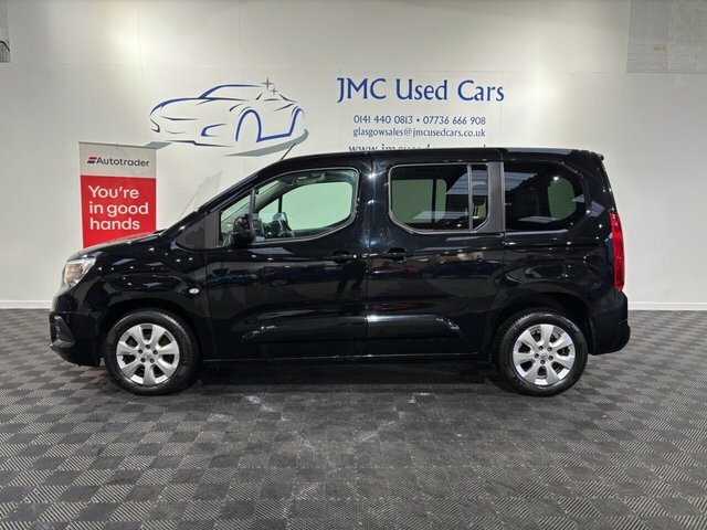 Vauxhall Combo Life 1.5 Turbo D Se Mpv Euro 6 Ss BG71KCZ Black #2