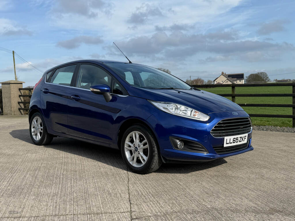 Ford Fiesta 1.25 82 Zetec Blue