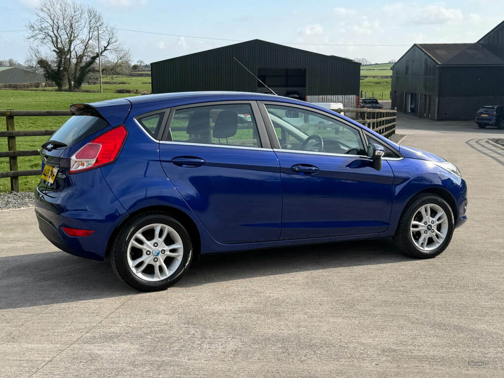 Ford Fiesta 1.25 82 Zetec LL65ZKF Blue #3