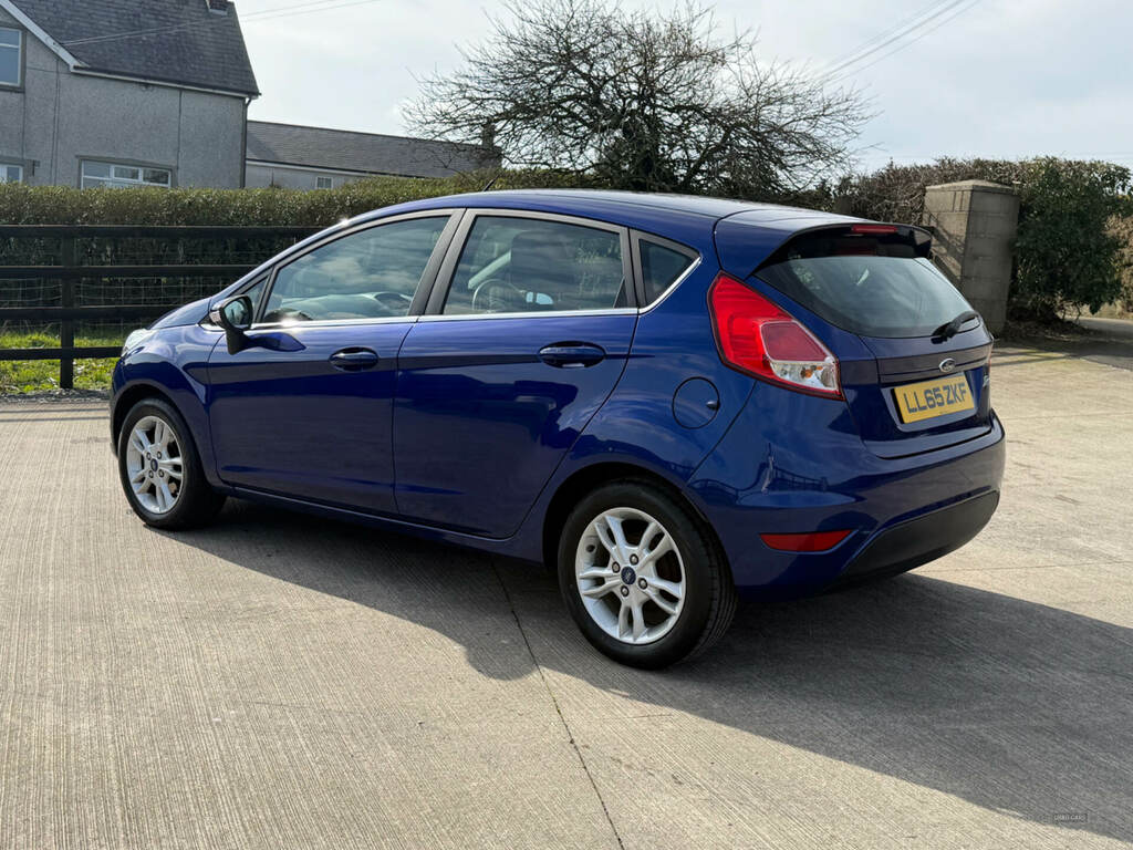 Ford Fiesta 1.25 82 Zetec LL65ZKF Blue #6