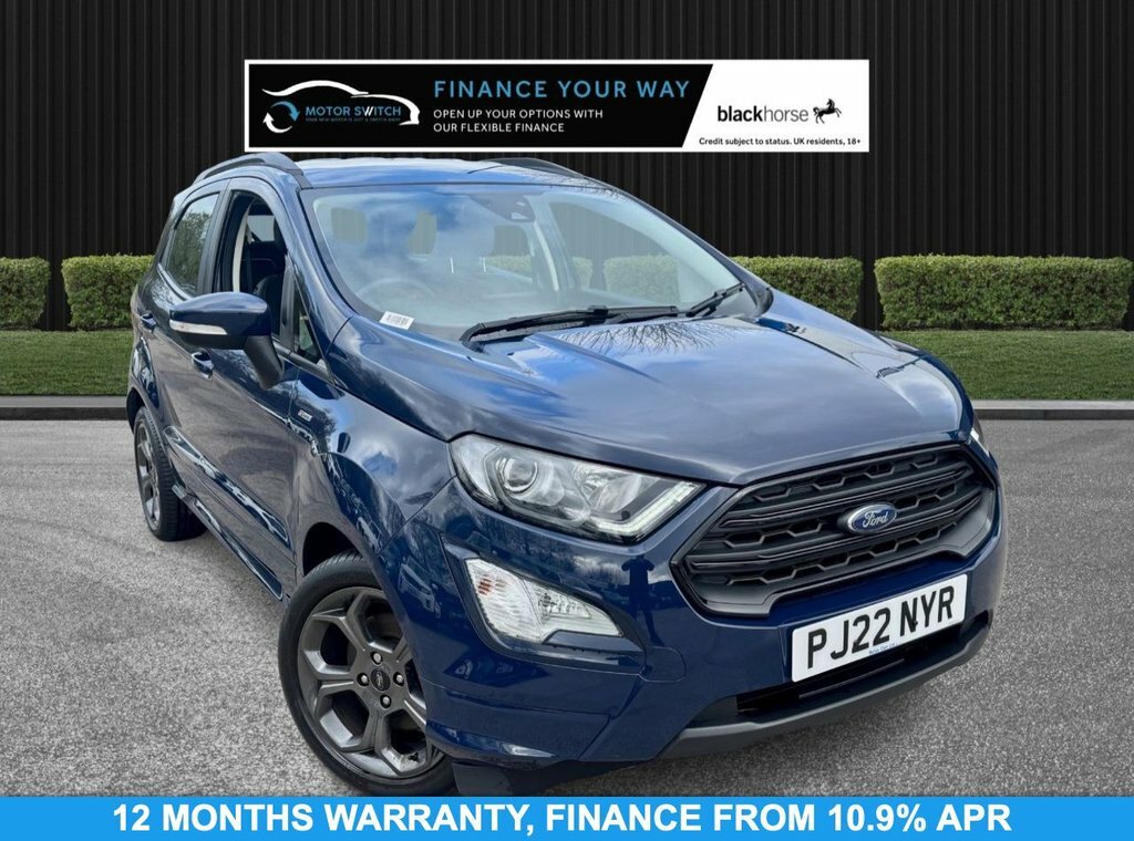 Ford Ecosport 1L St-line Blue