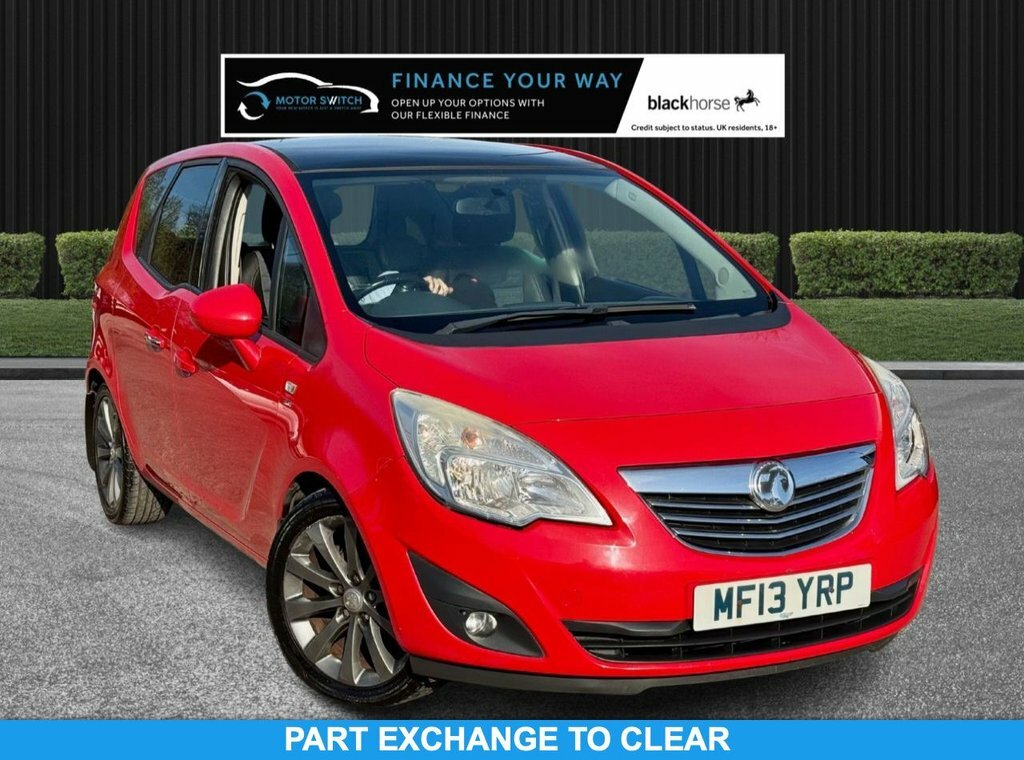 Vauxhall Meriva 1.4L Se Red