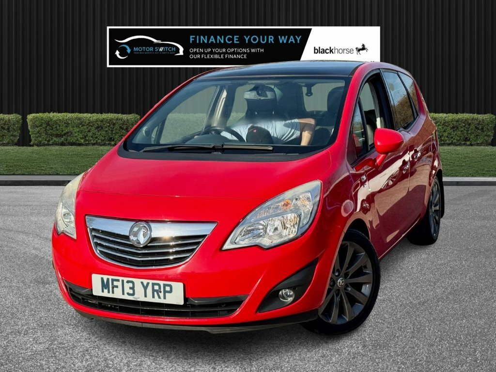 Vauxhall Meriva 1.4L Se MF13YRP Red #3