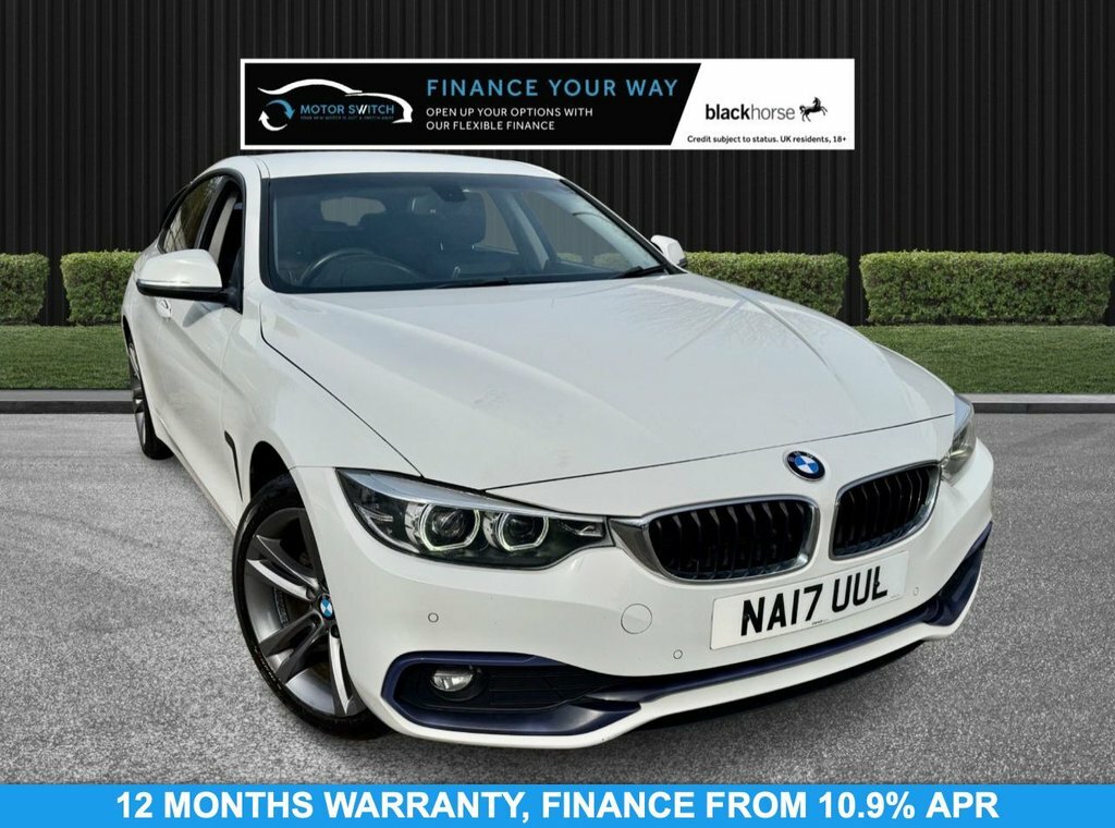 BMW 4 Series Gran Coupe 2L Sport White