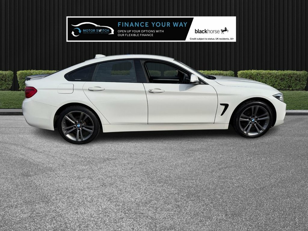 BMW 4 Series Gran Coupe 2L Sport NA17UUL White #4
